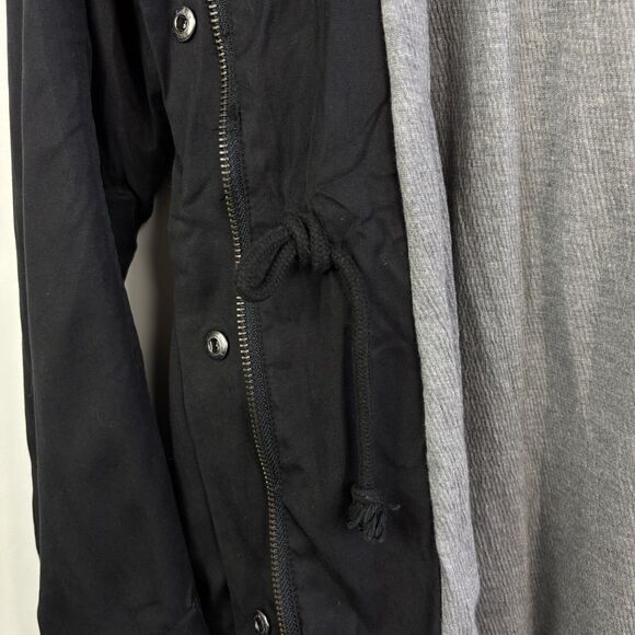 Y2K Market & spruce Hooded Jacket M Utility Boho Drawstring Waist Oversized - Picture 13 of 16